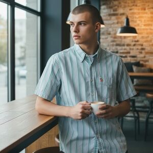 Men's Abercrombie & Fitch Short Sleeve Button Down